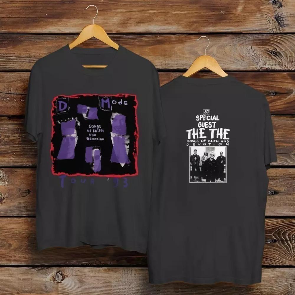 Depeche Mode Songs Of Faith And Devotion T-Shirt 2 Sided
